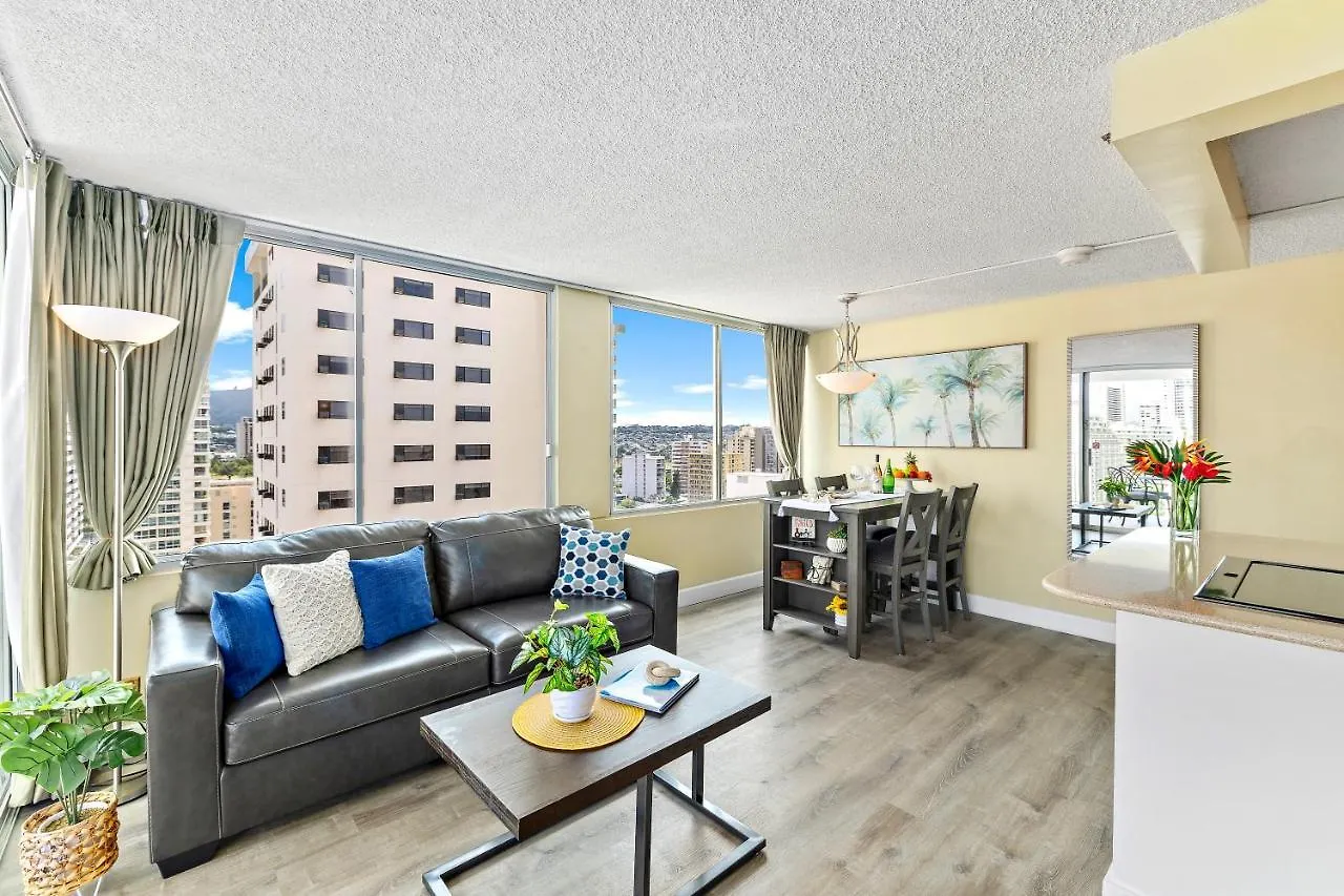 Pacific Monarch - 1 Bedroom - Ocean And City Views! Honolulu Aparthotel