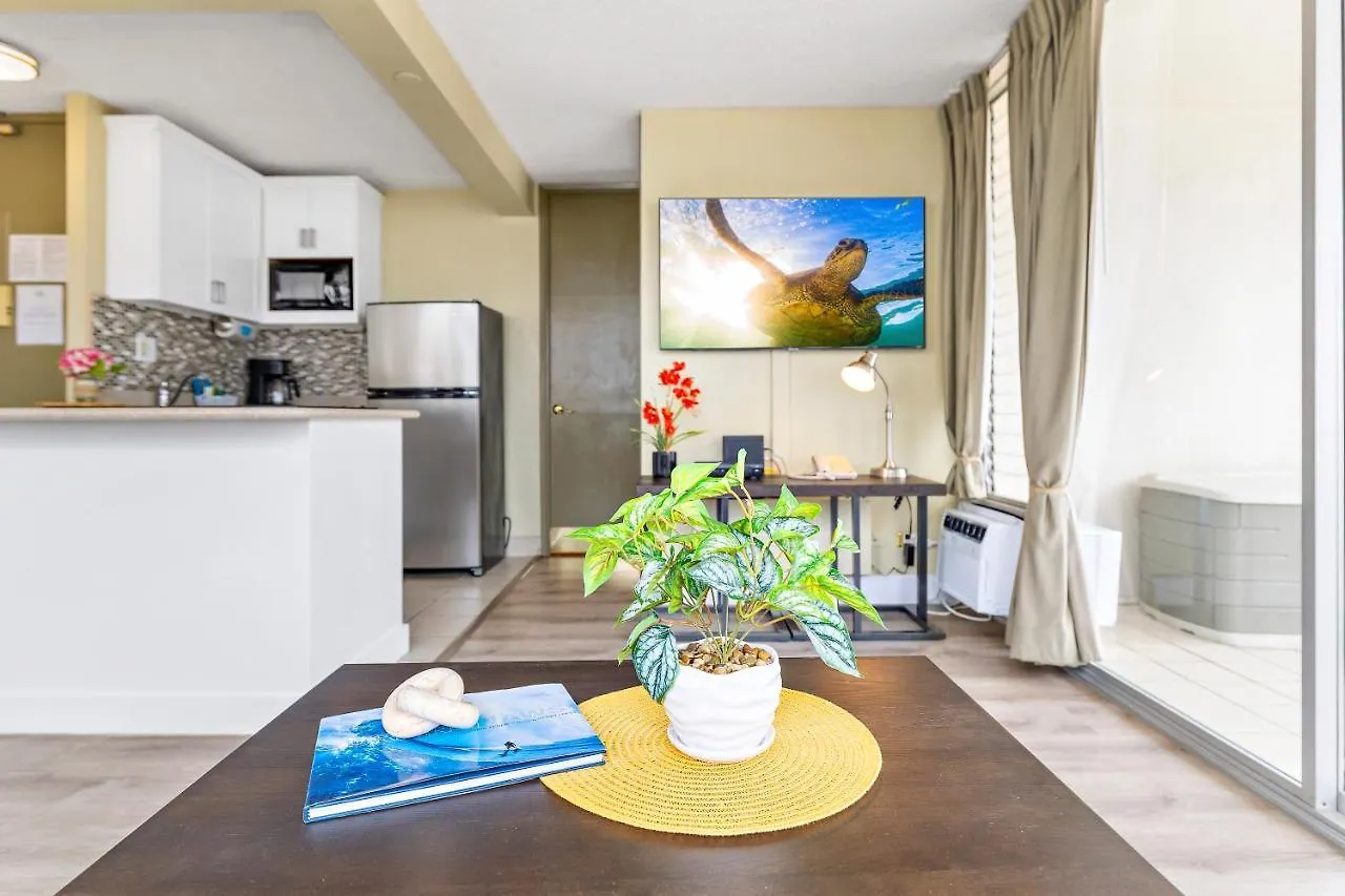 Pacific Monarch - 1 Bedroom - Ocean And City Views! Honolulu Aparthotel